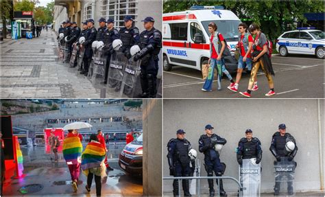 DRAMATIČNO U BEOGRADU Prosvjednici protiv Pridea pokušali probiti