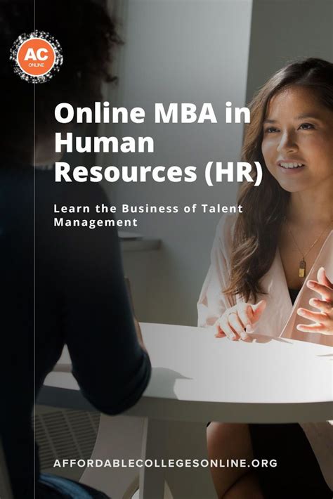 The Online Mba In Human Resources Hr Shines Through For Individuals