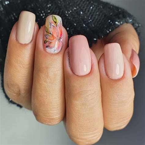 Paznokcie Nude Modny Manicure W Cielistych Odcieniach