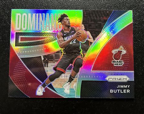 Panini Prizm Jimmy Butler Dominance Silver Prizm A Ebay