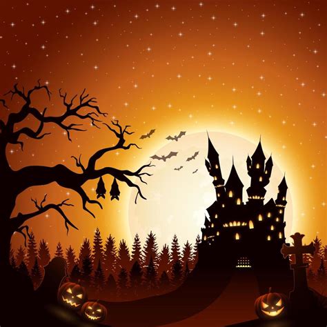 Halloween night background 12069275 Vector Art at Vecteezy