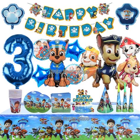 PAW Patrol Decorazioni Per Feste Di Compleanno Palloncini In Alluminio