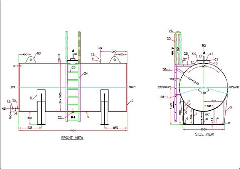 Tanque 10m3 En AutoCAD Descargar CAD Gratis 510 41 KB Bibliocad