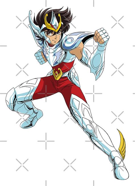 Saint Seiya Pegasus Seiya Sticker De Hakurenstudios Redbubble