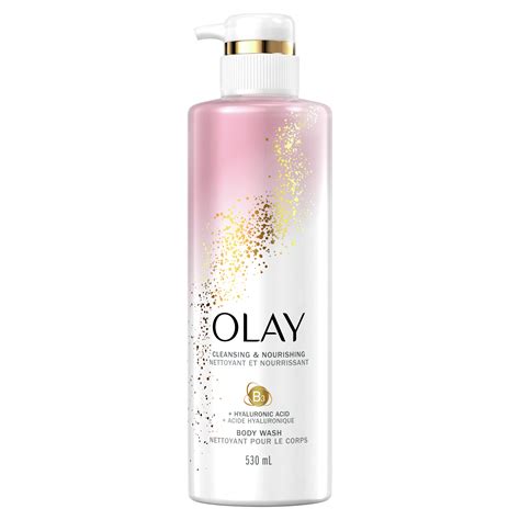 Olay Cleansing & Nourishing Body Wash with Hyaluronic Acid and Vitamin B3