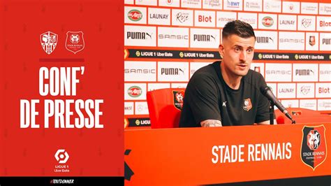 J36 Ajaccio Stade Rennais F C Conférence de presse d avant match