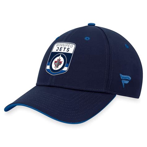 Mens Fanatics Branded Navy Winnipeg Jets 2023 Nhl Draft Flex Hat