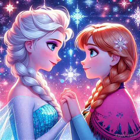 Artstation Elsa And Anna