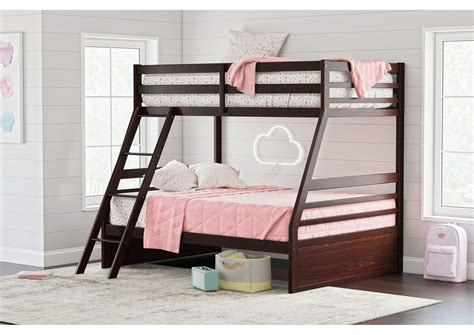 Halanton Twin Over Full Bunk Bed