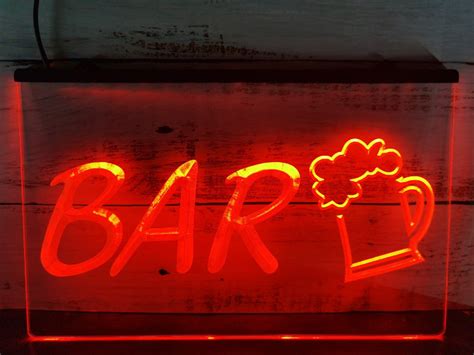 Led Bar Sign Light Signs Cave