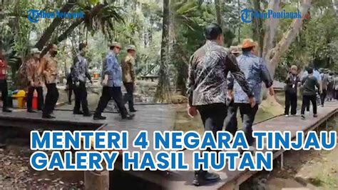 Bimp Eaga Menteri Negara Meninjau Joging Track Galery Hasil Hutan Di