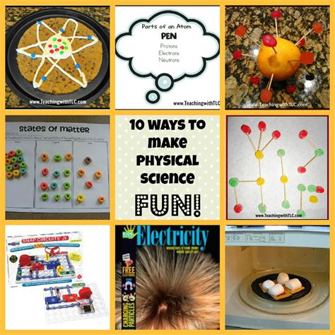 teaching  tlc  ways   physical science fun