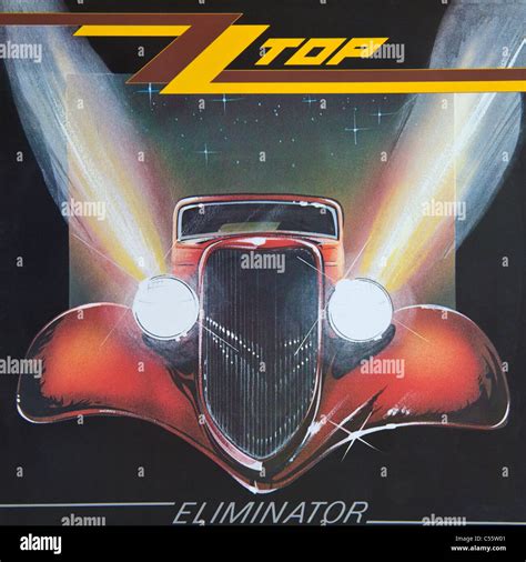 Cover Of Original Vinyl Album Eliminator By Zz Top Released On