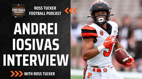 Andrei Iosivas Interview Princeton Wr And Nfl Draft Prospect Youtube