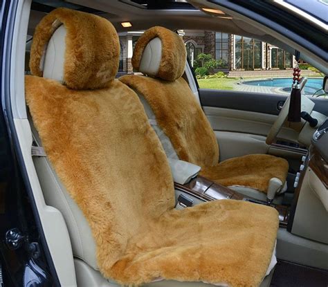 Imitation Sheepskin Car Seat Covers Velcromag