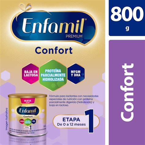 Fórmula Infantil Enfamil Premium Confort 0 a 12 meses 800g Justo mx