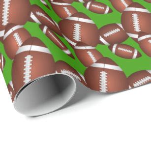 Football Wrapping Paper | Zazzle