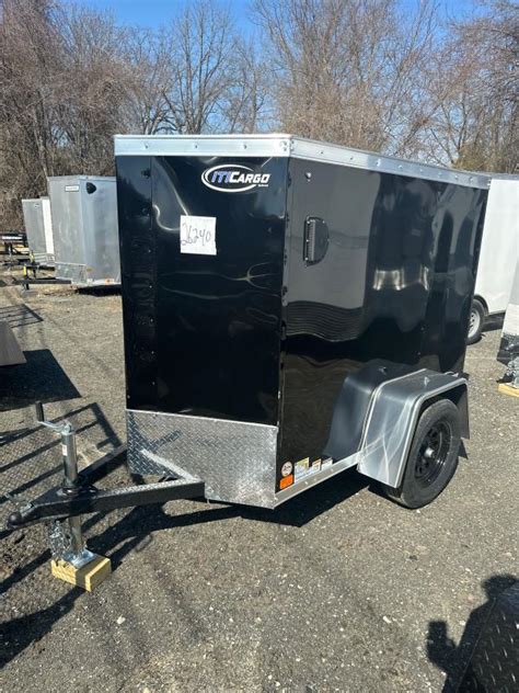 2023 ITI Cargo 4x6 Enclosed Cargo Trailer Roxbury Trailers Roxbury