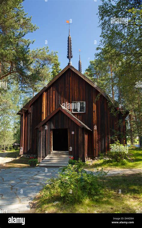 älteste kirche in lappland Fotos und Bildmaterial in hoher Auflösung