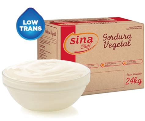 GORDURA VEG SINA CHEFF WF48 LT Caixa 24 KG Três Amaral Alimentos