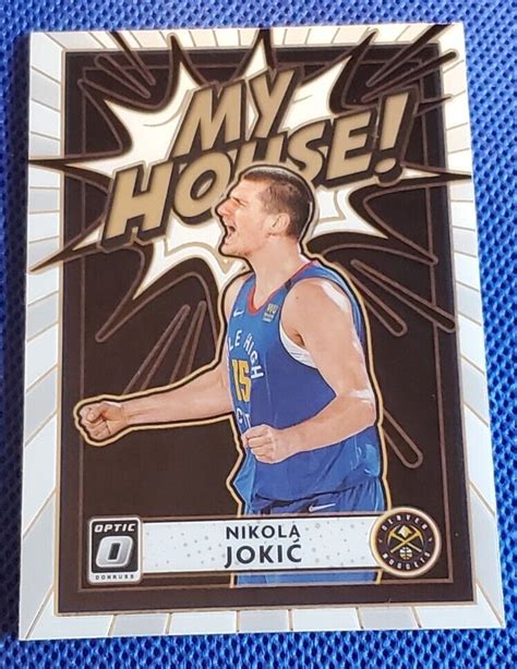 Nikola Jokic Panini Donruss Optic My House Insert Denver