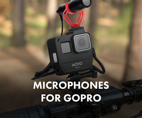 The Best GoPro Microphones & Adapters | Movo Mic for GoPro