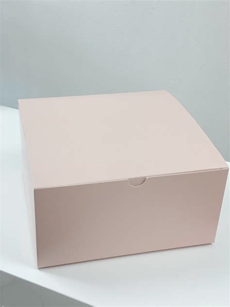 Blank Pink Boxes Blush T Boxes Bridesmaid Proposal Boxes Pink