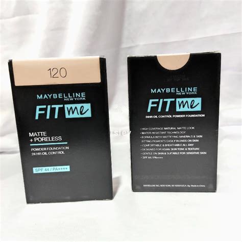 Jual Maybelline Fit Me Matte And Poreless 24hr Oil Control Powder Foundation Full Coverage