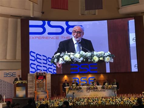 Bse India On Twitter Shri S S Mundra Chairman Bse Speaking At The