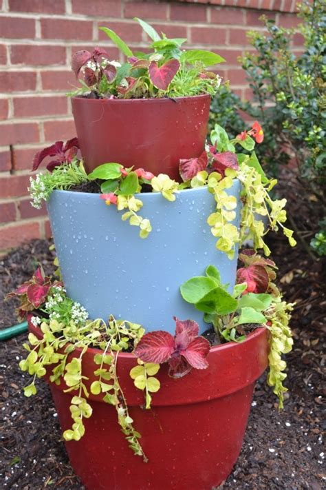 Effective Vertical Gardens Stack A Pot The Owner Builder Network