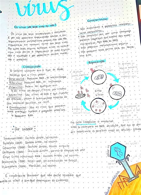 Mapa Mental Virus 8