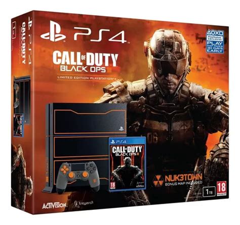 Sony Playstation 4 1tb Call Of Duty Black Ops Iii Limited Edition Color Negro Azabache