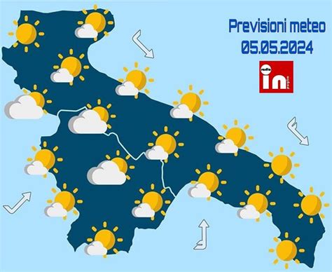 METEO Le Previsioni In Puglia E Basilicata Per Domenica 5 Maggio