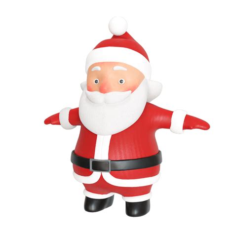 Santa Claus, Toon Project - Download the 3D Model (33763) | zeelproject.com