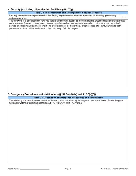 Tier I Qualified Facility Spcc Plan Template Fill Out Sign Online