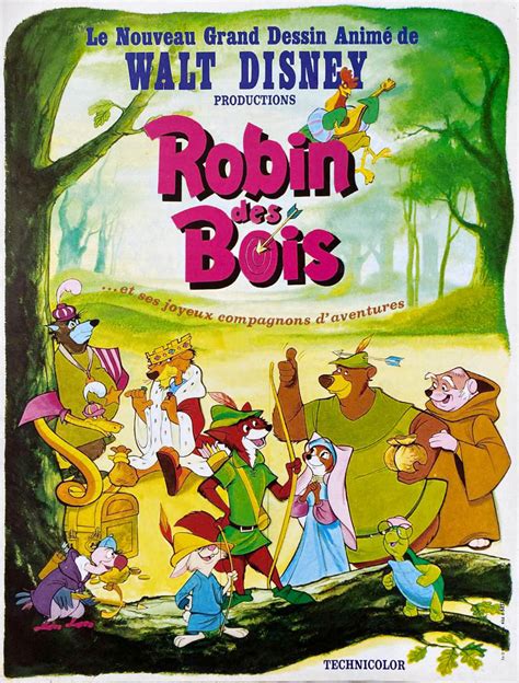 Vintage Movie Poster From 1973 Robin Des Bois By Walt 40 OFF