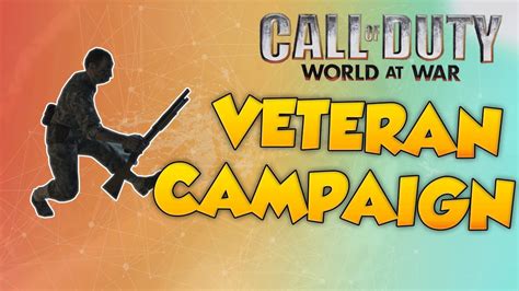 Call Of Duty WaW Veteran Campaign 1 World At War Series YouTube