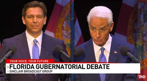 Watch Replay Florida Governor Ron Desantis And Charlie Crist Challenge