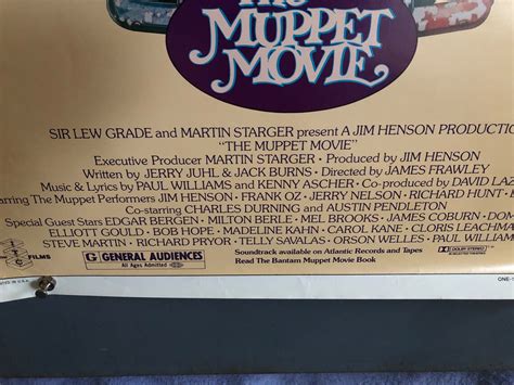 The Muppet Movie 1979 Movie Poster - Etsy