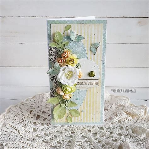 Kartka Urodzinowa Imieninowa Ciekawe Scrapbooking Art Madam Pl