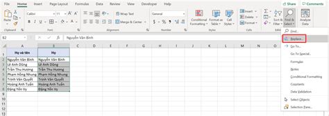 Hướng Dẫn Cách Tách Họ Tên Và Tên đệm Trong Excel