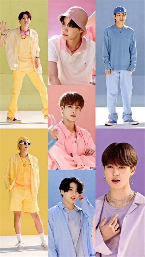 BTS dynamite photo shoot | Bts wallpaper, Bts lockscreen, Bts group