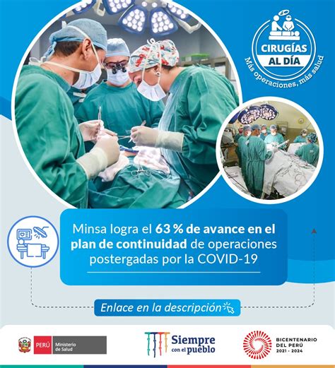 Ministerio De Salud On Twitter El Minsa Logra El 63 De Avance En