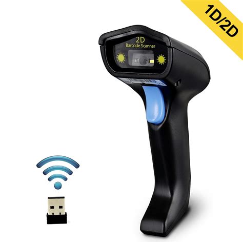 Programmable 1d 2d Barcode Scanner Usb Wireless Built In 1500mah