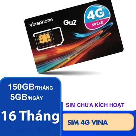 FREESHIP CHƯA KÍCH HOẠT Sim 4G Vinaphone 12 THÁNG Big50y D159V 5GB