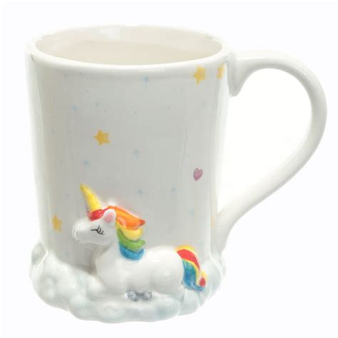 Ceramic Rainbow Unicorn Mug