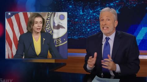 Jon Stewart Calls Out Nancy Pelosi Hunter Biden And Bob Menendez In