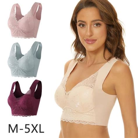 Pcs Soutien Gorge Femme Brassi Re Sous V Tements De Grande Taille Sans