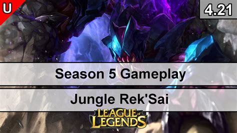 LoL Season 5 Jungle Rek Sai Vs Lee Sin League 69 YouTube