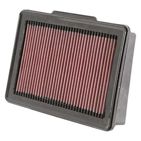 K N 33 2397 33 Series Panel Red Air Filter 10 875 L X 7 125 W X 1 H